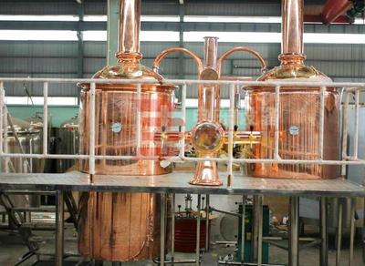 300L紫铜啤酒设备 精酿艺术的璀璨明珠